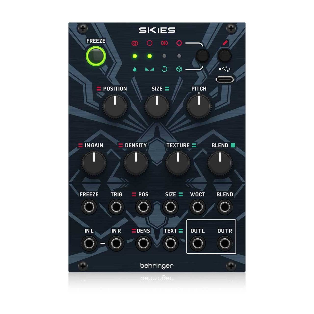 BEHRINGER SKIES ユーロラック用 グラニュラーオーディオプロセッサー
