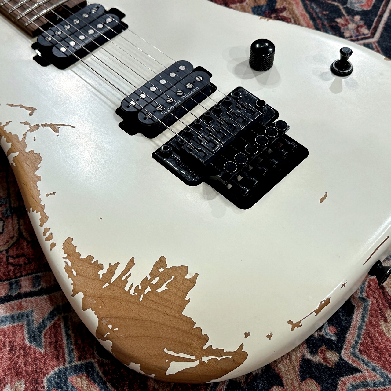 Charvel Pro-Mod Relic San Dimas Style 1 HH FR PF / Weathered White