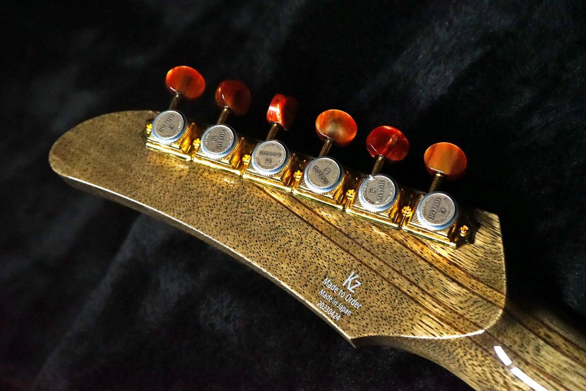 Kz Guitar Works Kz EP 2H10 Korina Kahler Trans Black（新品特価