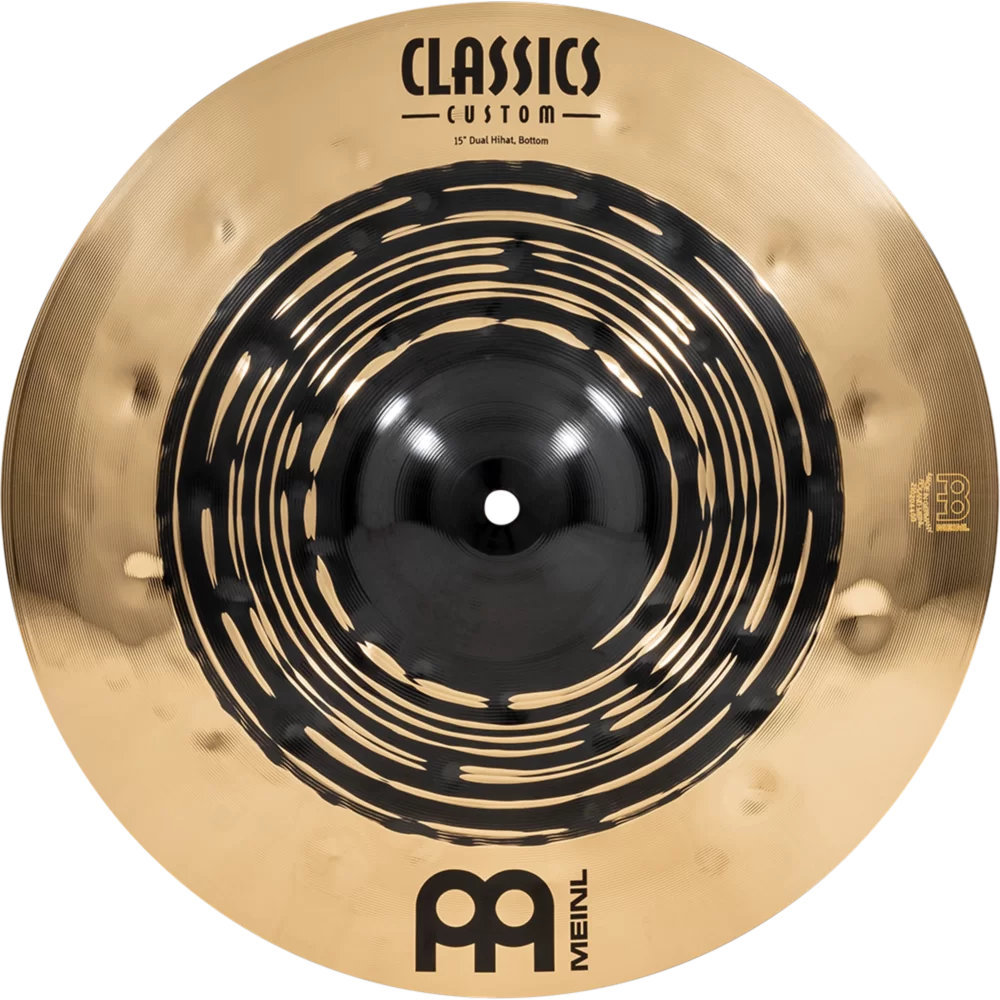 Meinl CC15DUH Classics Custom Dual 15” Hihat ハイハット ペア（新品