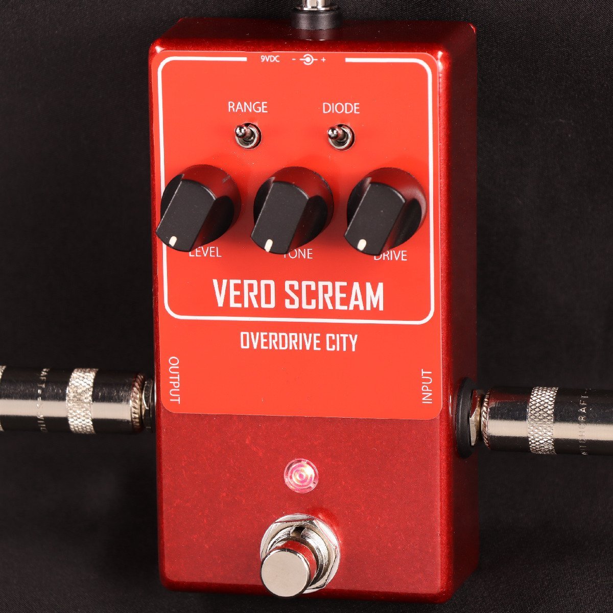 VeroCity Effects Pedals VERO SCREAM CANDY RED オーバー