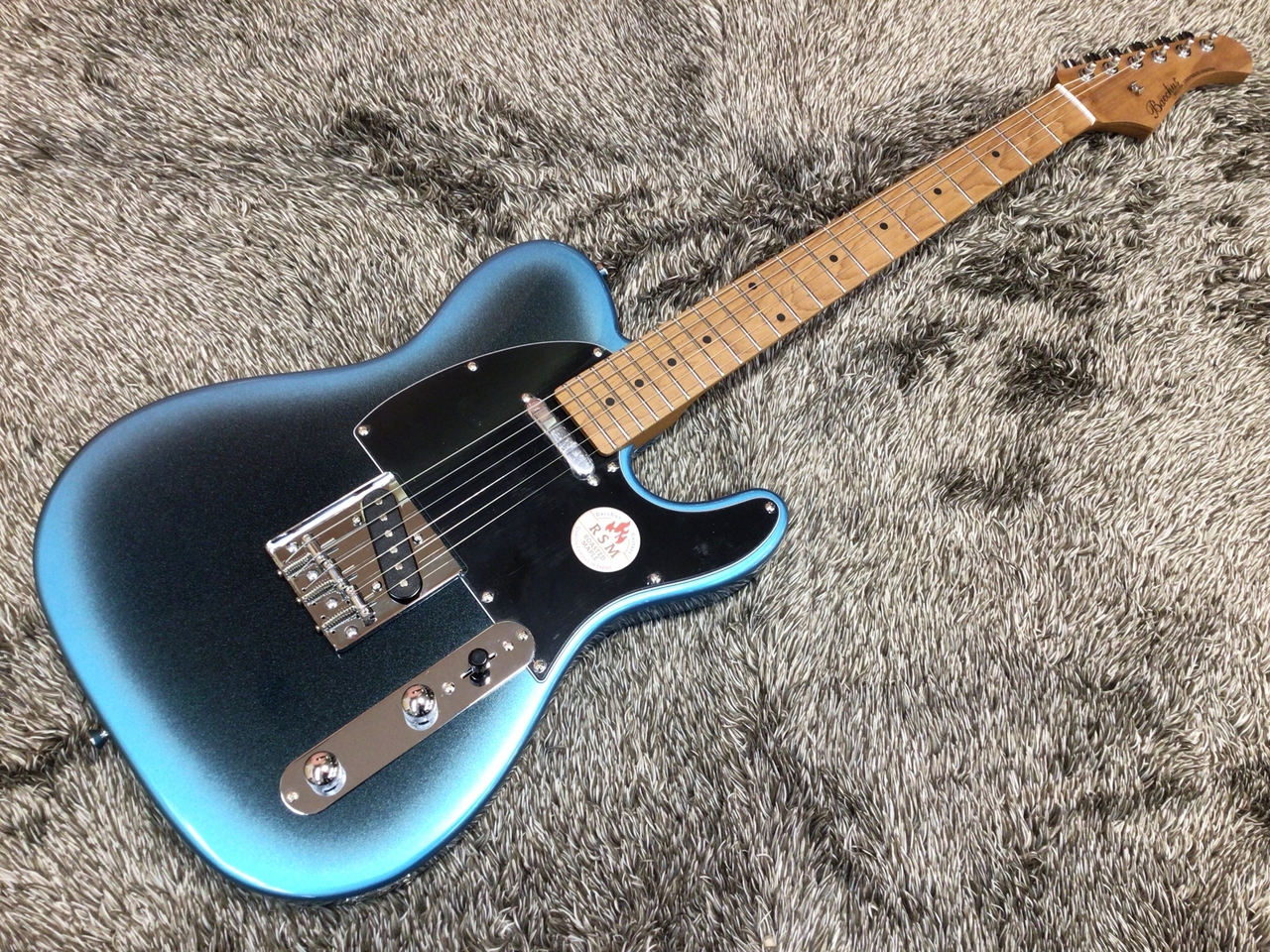 Bacchus BTE-dx ステンレスフレット　極美品 ステンレスフレット×モダンスペックを備えたエレキギター2機種が新たに