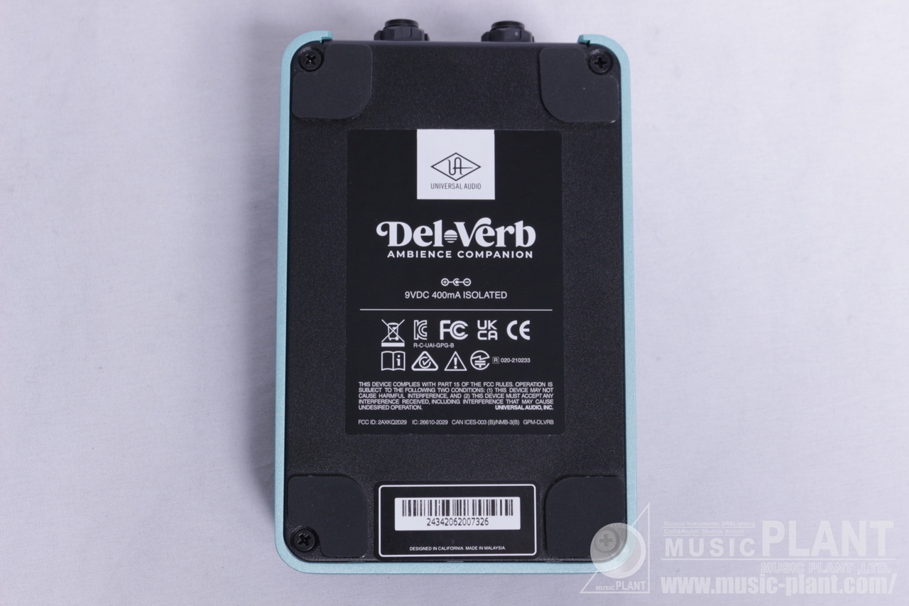 Universal Audio UAFX Del-Verb Ambience Companion（中古/送料