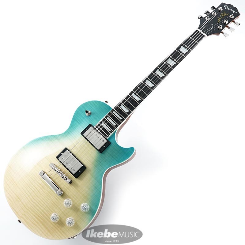 Epiphone Les Paul Modern Figured (Caribbean Blue Fade)（新品