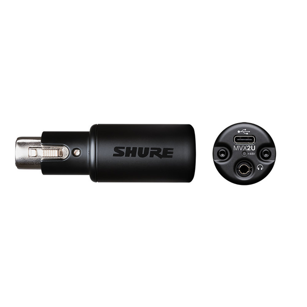 Shure MVX2U デジタルオーディオインターフェース XLR端子マイク用