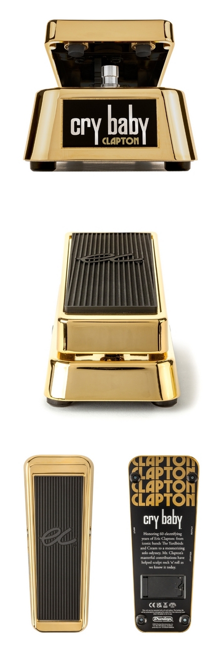Jim Dunlop EC95G ERIC CLAPTON CRY BABY® WAH 【船橋店】（新品
