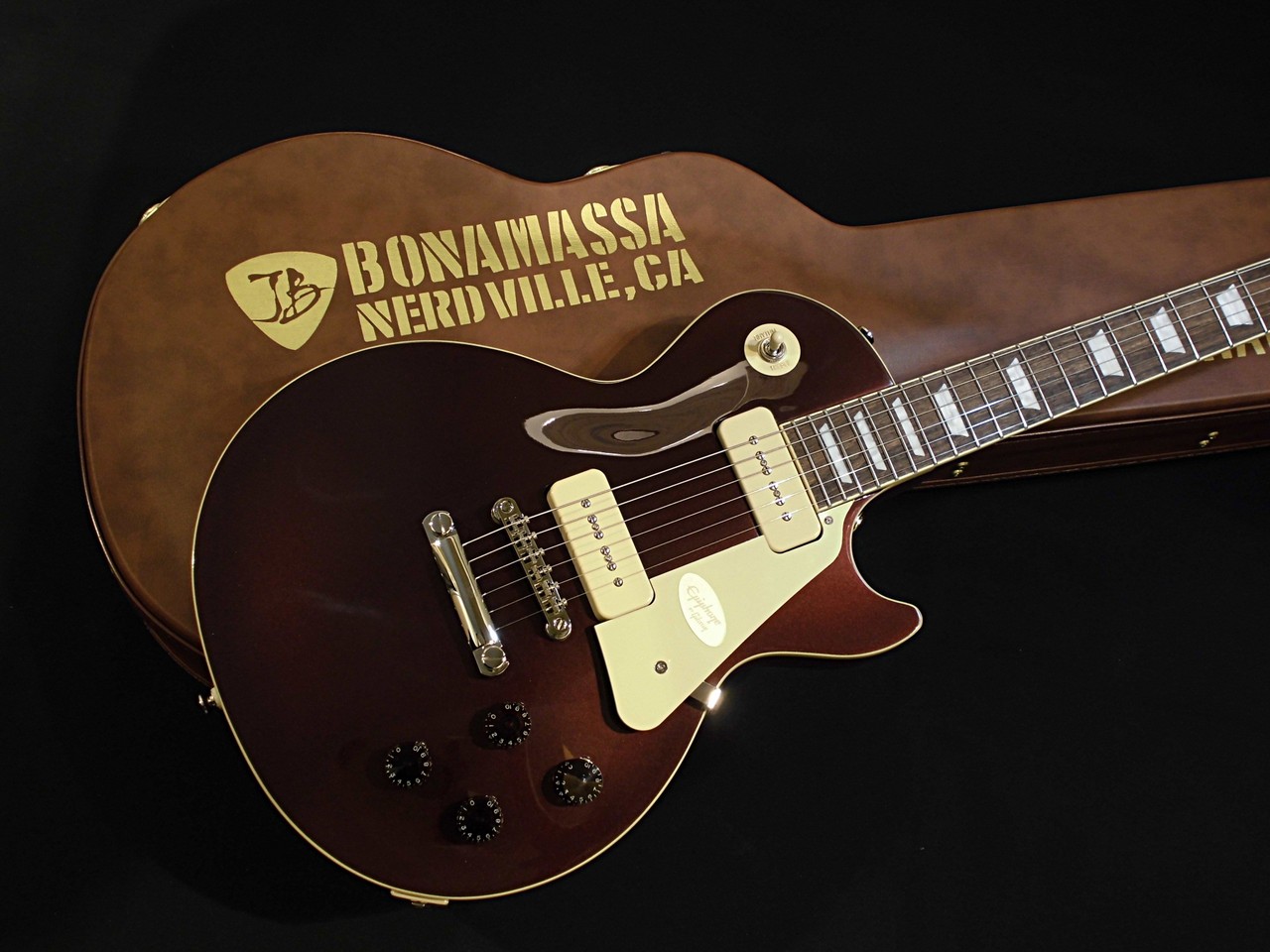 ギター Epiphone JB 1955 Les Paul Standard Epiphone Joe Bonamassa 1955 Les Paul Standard Electric