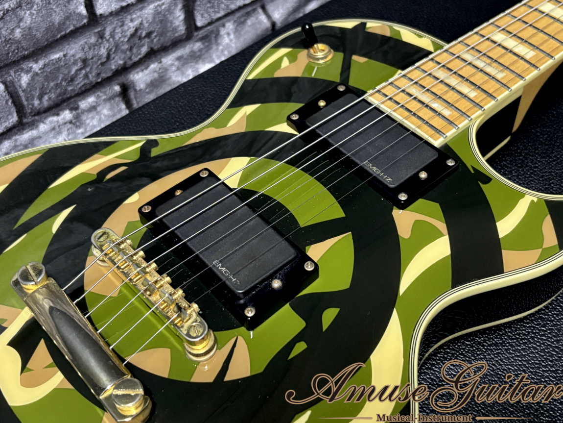 Epiphone Zakk Wylde Les Paul Custom # Camouflage with