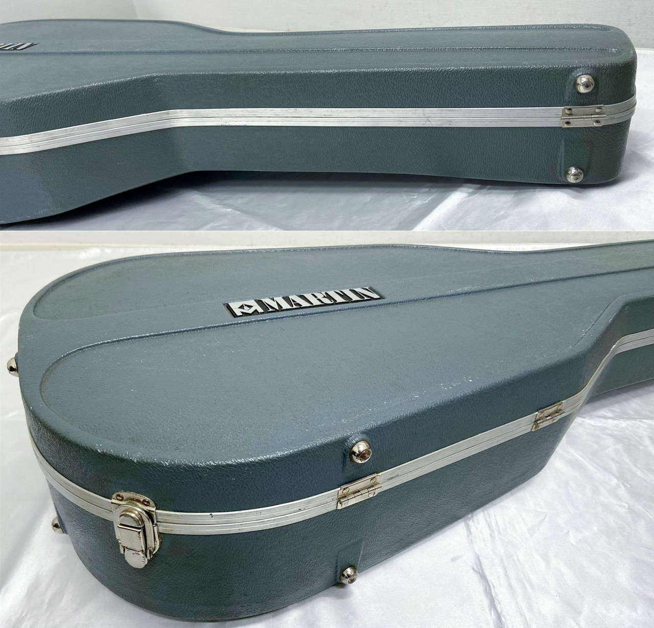 Martin ドレッドノート用ハードケース ブルーケース（ビンテージ/送料