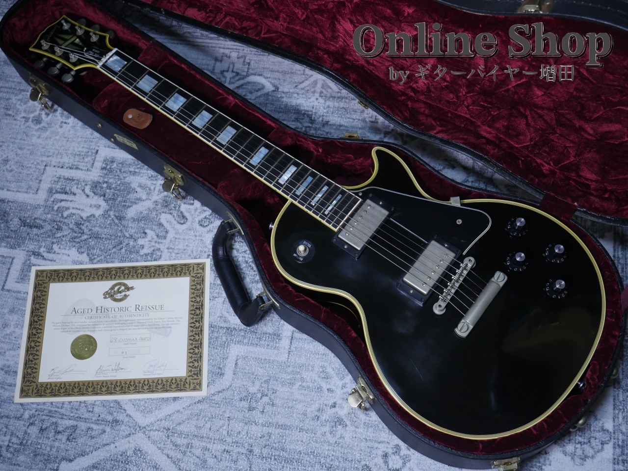 Gibson Custom Shop 【解説・試奏動画】2001 1968 Les Paul Custom
