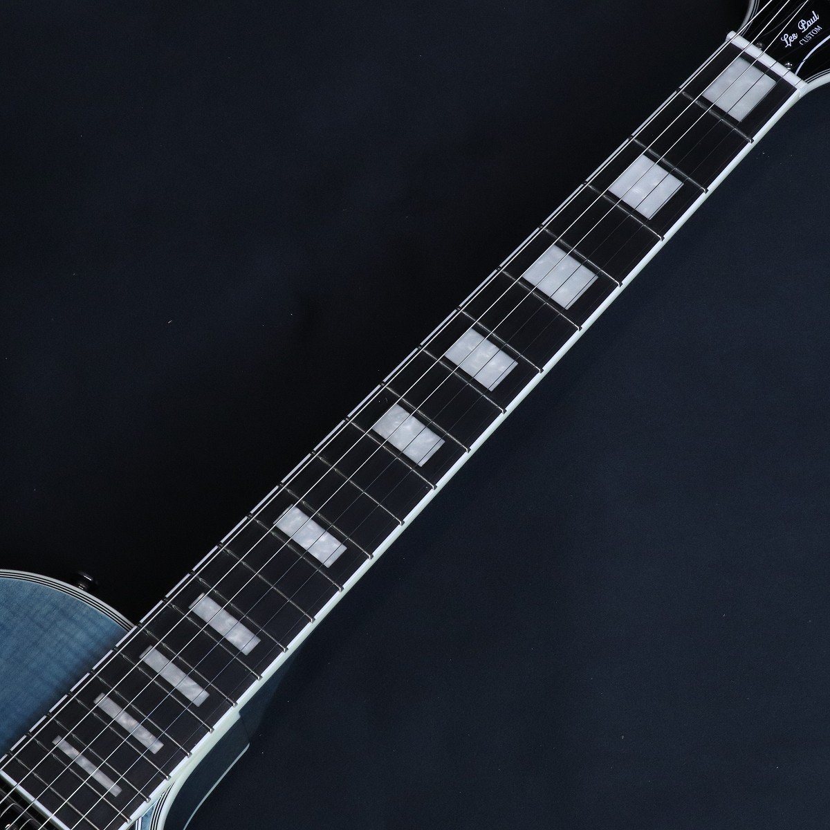 エピフォン/レスポールカスタム（Transparent Blue） Epiphone / Inspired by Gibson Les Paul Custom Figured
