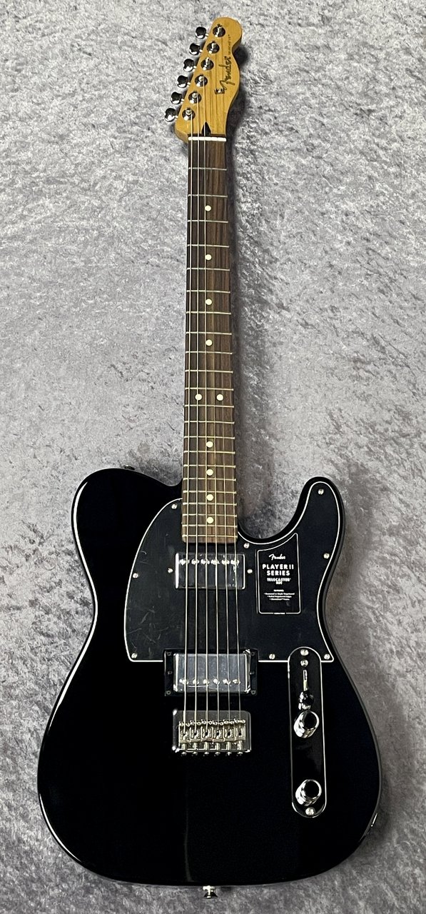 匿名配送FENDER MEXICO Player II テレキャスター HH Fender MEX Player II Telecaster HH (Black/Rosewood) ｜イケベ