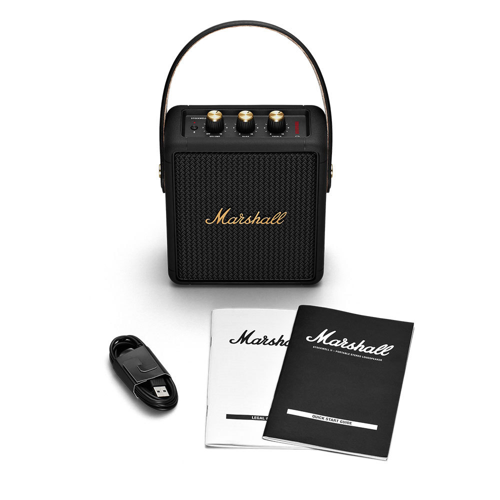 Marshall マーシャル Stockwell II Black & Brass Bluetooth 