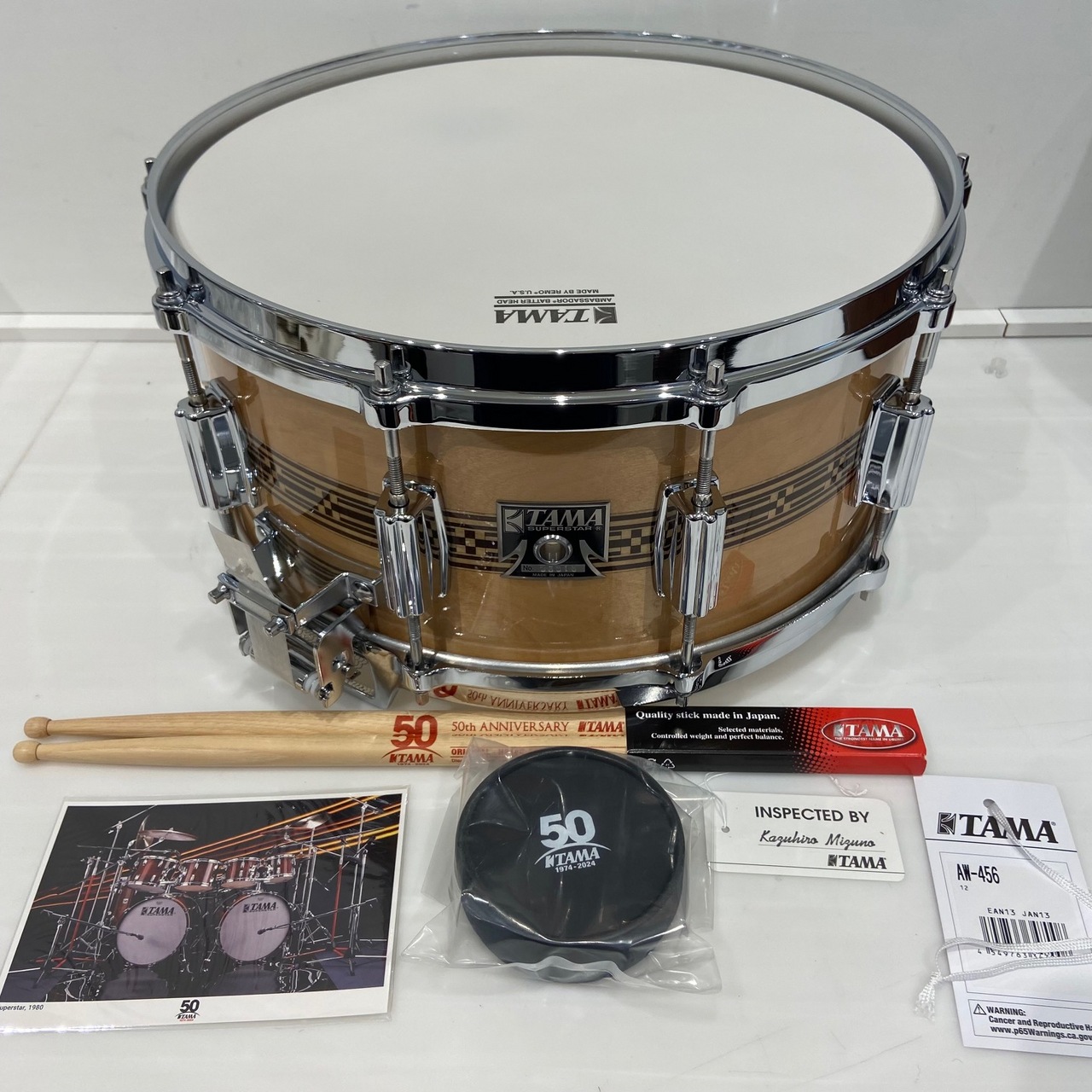 Tama AW-456　50TH LIMITED MASTERCRAFT ARTWOOD