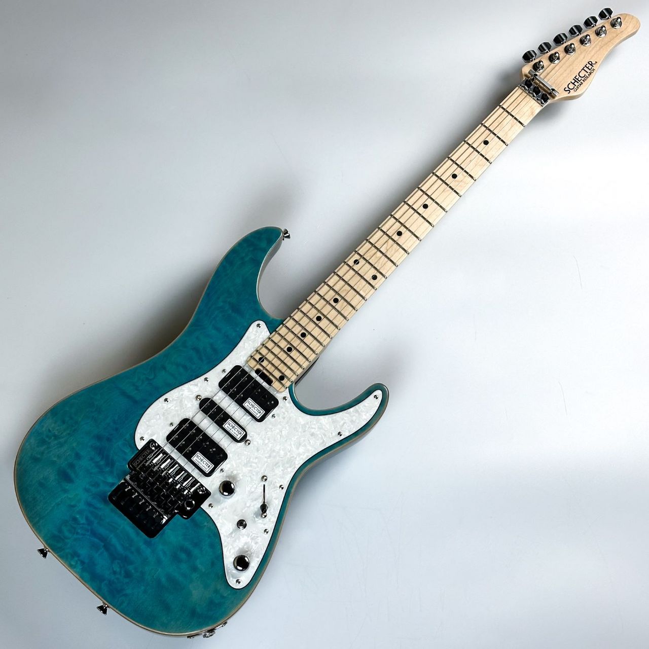 SCHECTER 【現物画像】SD-2-24-AL/M AQB エレキギター（新品/送料無料