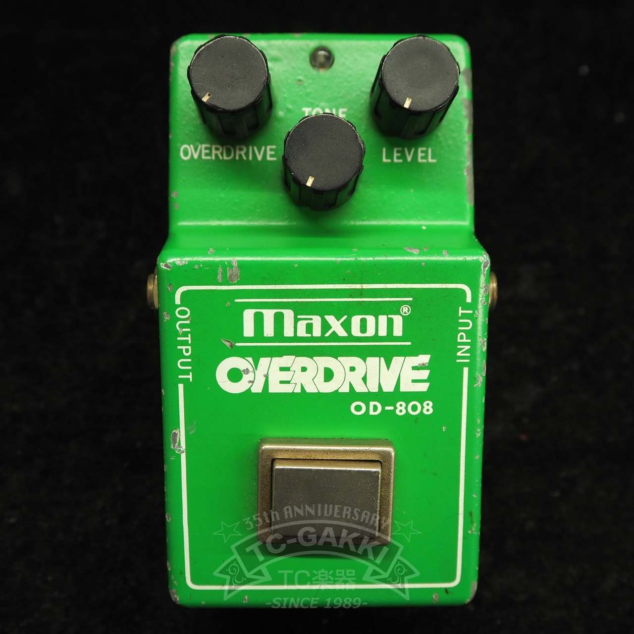 Maxon OD-808 OVERDRIVE (RC4558P/MALAYSIA)（ビンテージ