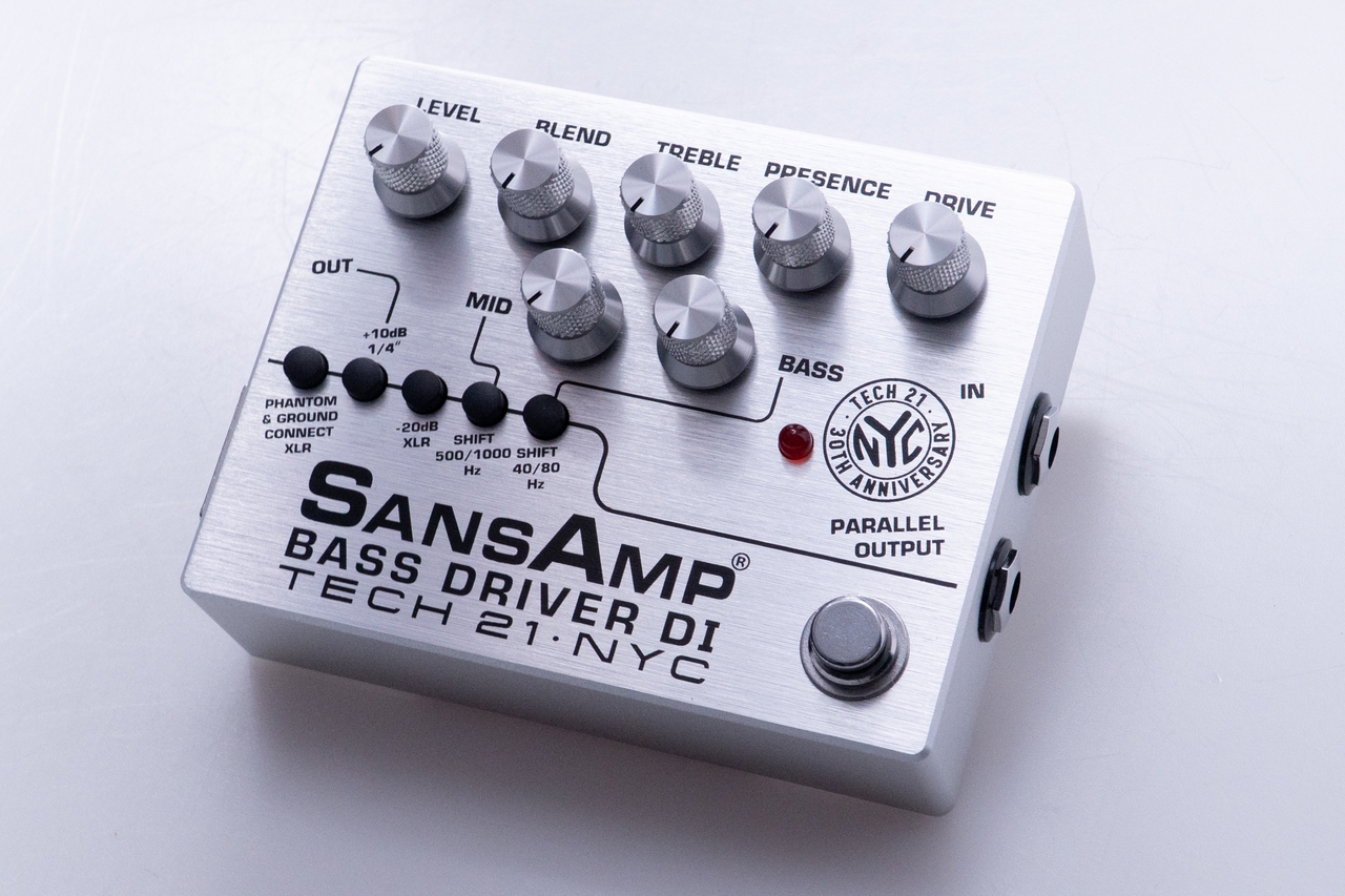 TECH21 SANSAMP BASS DRIVER DI V2 30th Anniversary Model【GIB
