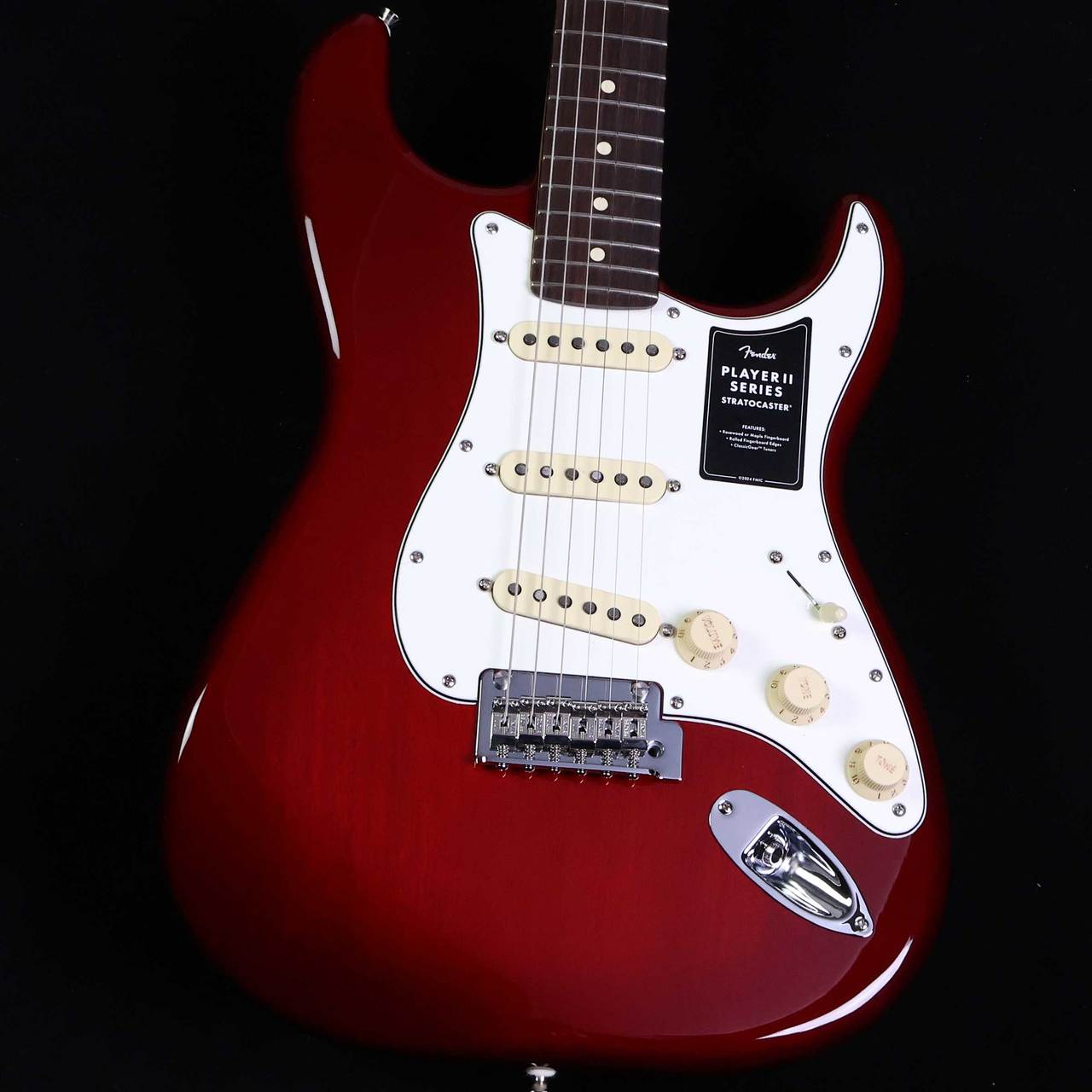 Fender Player II Stratocaster Transparent Cherry Burst（新品/送料