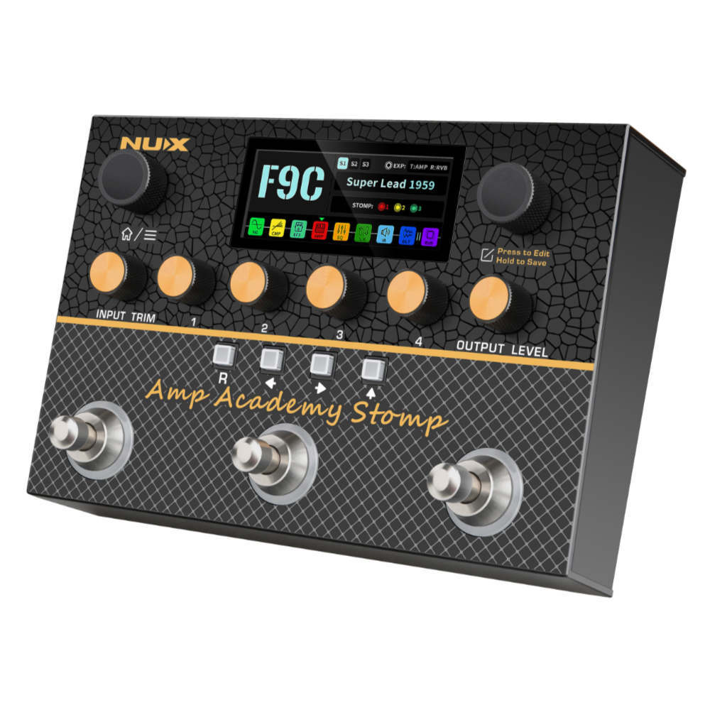 NUX Amp Academy ギターエフェクター NUX Amp Academy アンプモデラー ギターエフェクター(ニューエックス 6