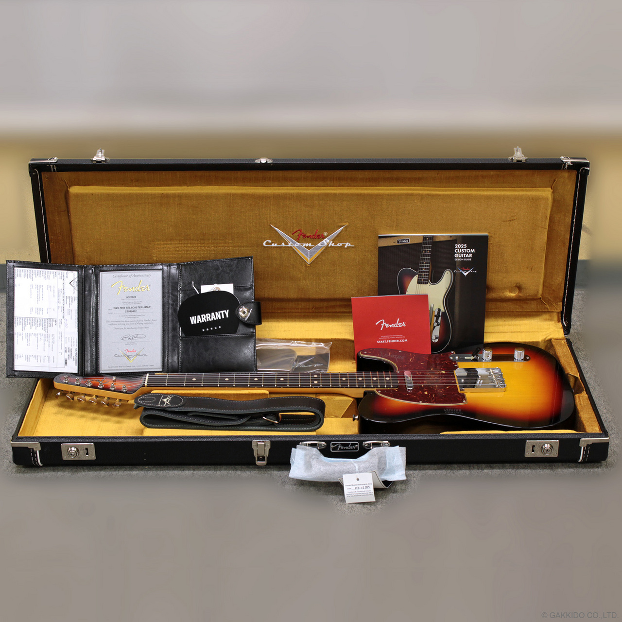 Fender Custom Shop W25 Limited 1963 Telecaster Journeyman Relic