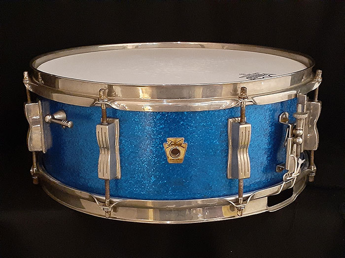 Ludwig 【VINTAGE】1963' Jazz Festival Sparkling Blue Pearl 14