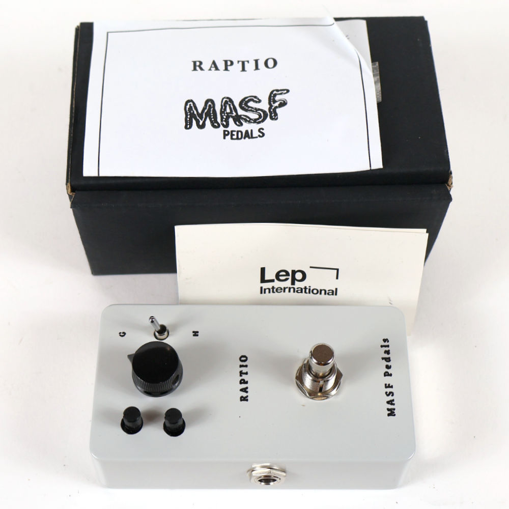 【中古】MASF Pedals RAPTIO グリッチ/ホールド MASF PEDALS 【中古】 MASF Pedals RAPTIO グリッチ/ホールド