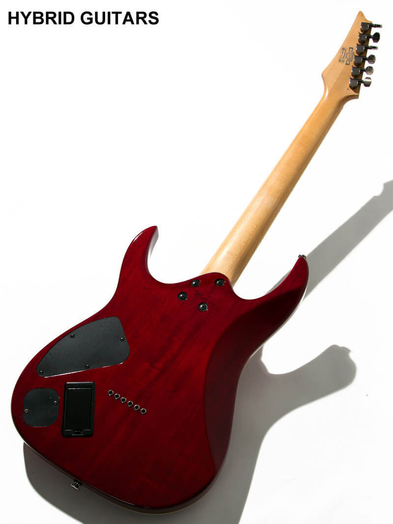 Ibanez RGA42FM Passive Mod TRB Transparent Red Burst 2010（中古）【楽器検索デジマート】