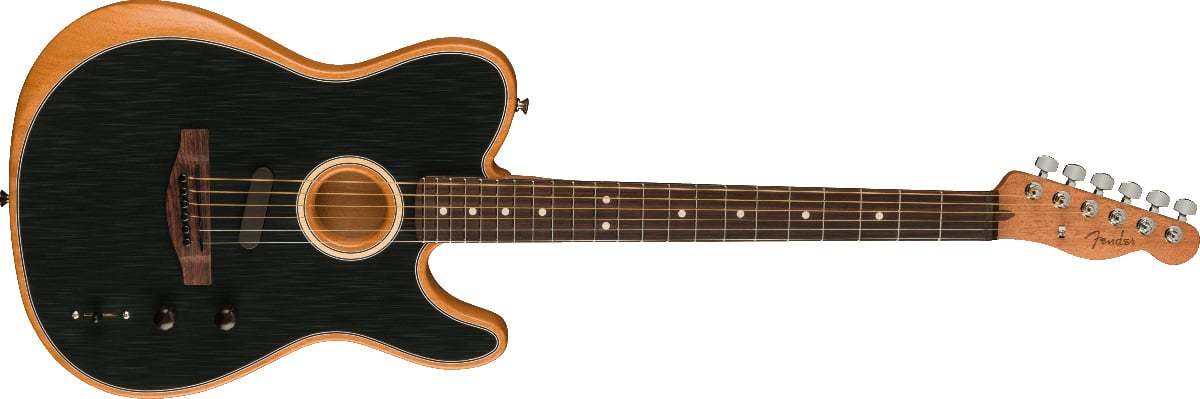 Fender Acoustasonic Player Telecaster Rosewood Fingerboard Brushed