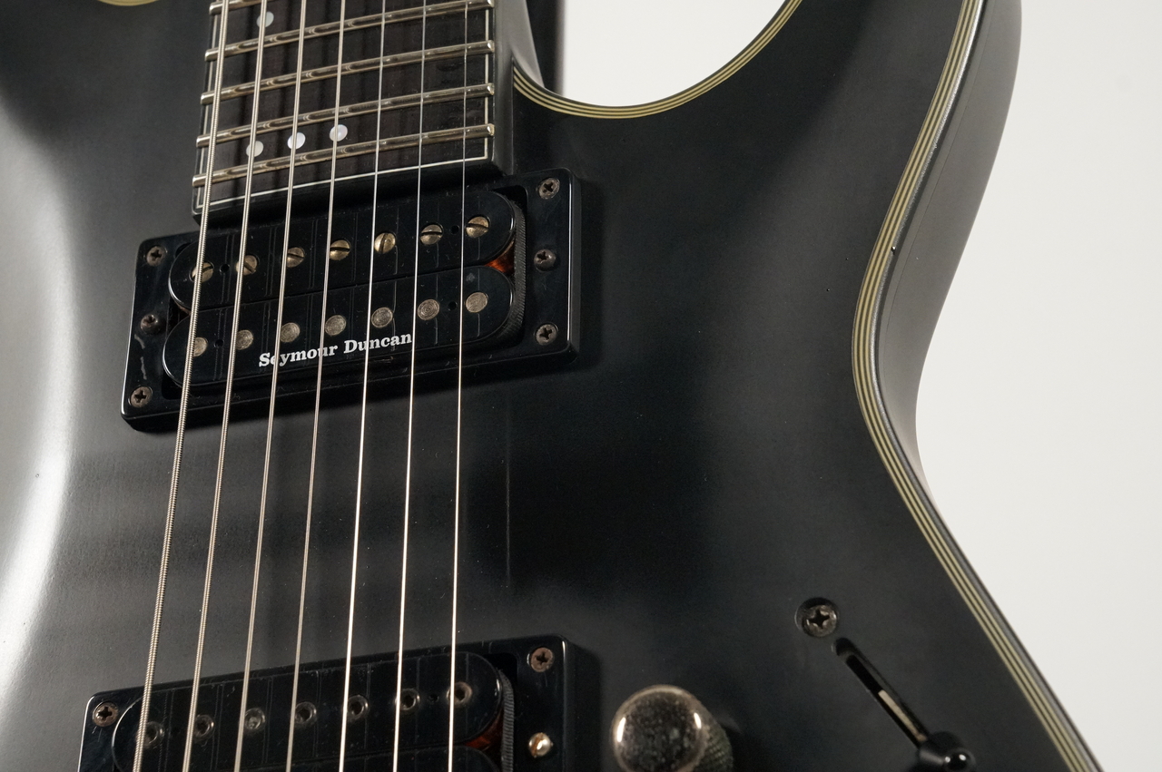 SCHECTER Blackjack SLS C-7 Passive - Satin Black-【USED】（中古