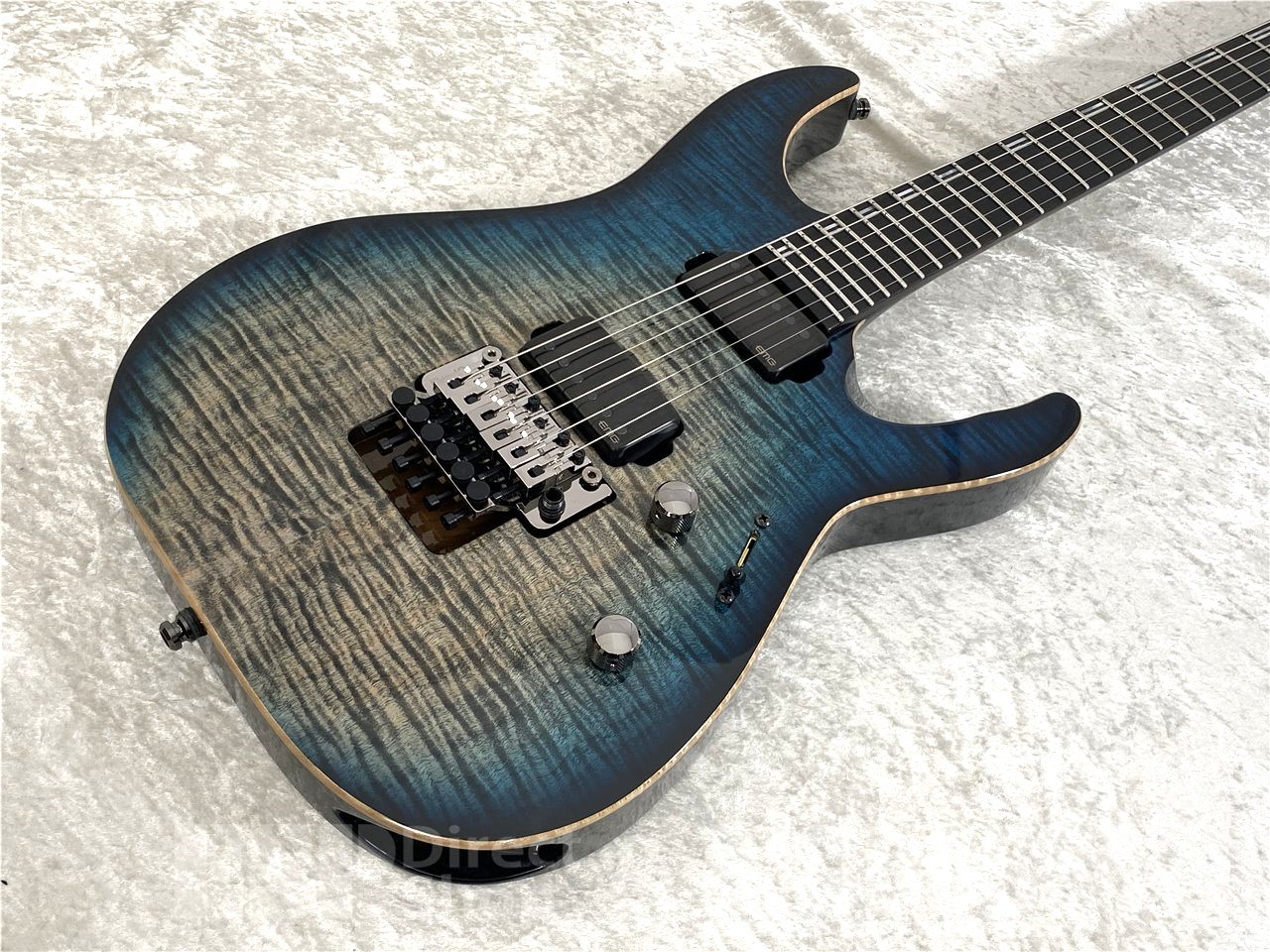 ESP M-II CTM FR/FM (Black Aqua Burst C w/Blue Pearl Black)（新品