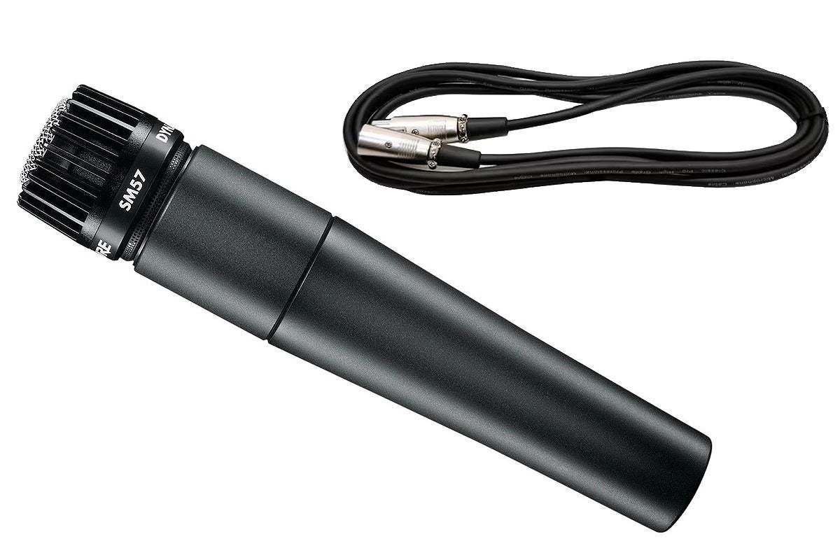 Shure SM57-LCE【3mマイクケーブル セット!】ダイナミックマイク【超
