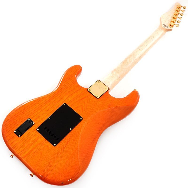 Schecter エレキギター オレンジ SCHECTER PS-ST-EMG (Amber/Maple) [IKEBE ORDER MODEL]（新品）【楽器