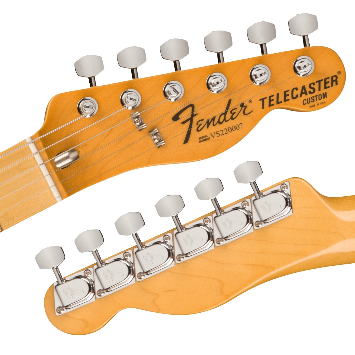 最終値下 Fender American Vintage Telecaster FENDER AV II 77 TELE CUS MN BK – Motor City Guitar