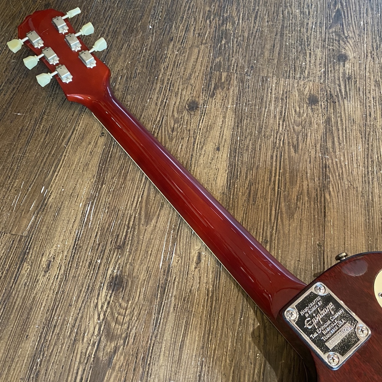 Epiphone Les Paul Standard CS 2000S 韓国製 My new baby… Epiphone les paul standard made in korea (2000) just