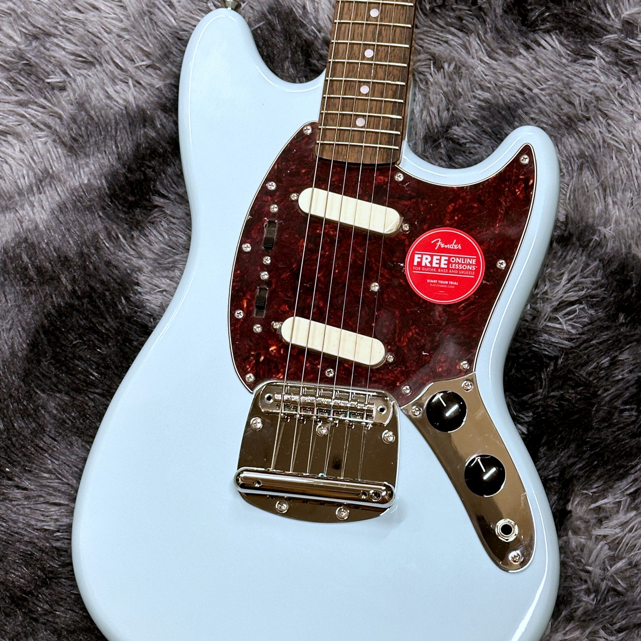 Squier by Fender Classic Vibe '60s Mustang Sonic Blue