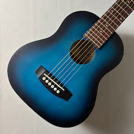 Sepia Crue W60 BLS (Blue Sunburst) ミニギター（新品/送料無料