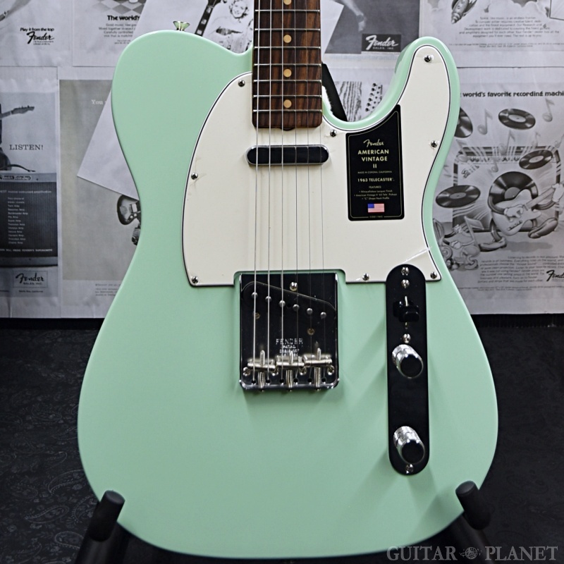 Fender American Vintage II 1963 Telecaster -Surf Green-【V2664668