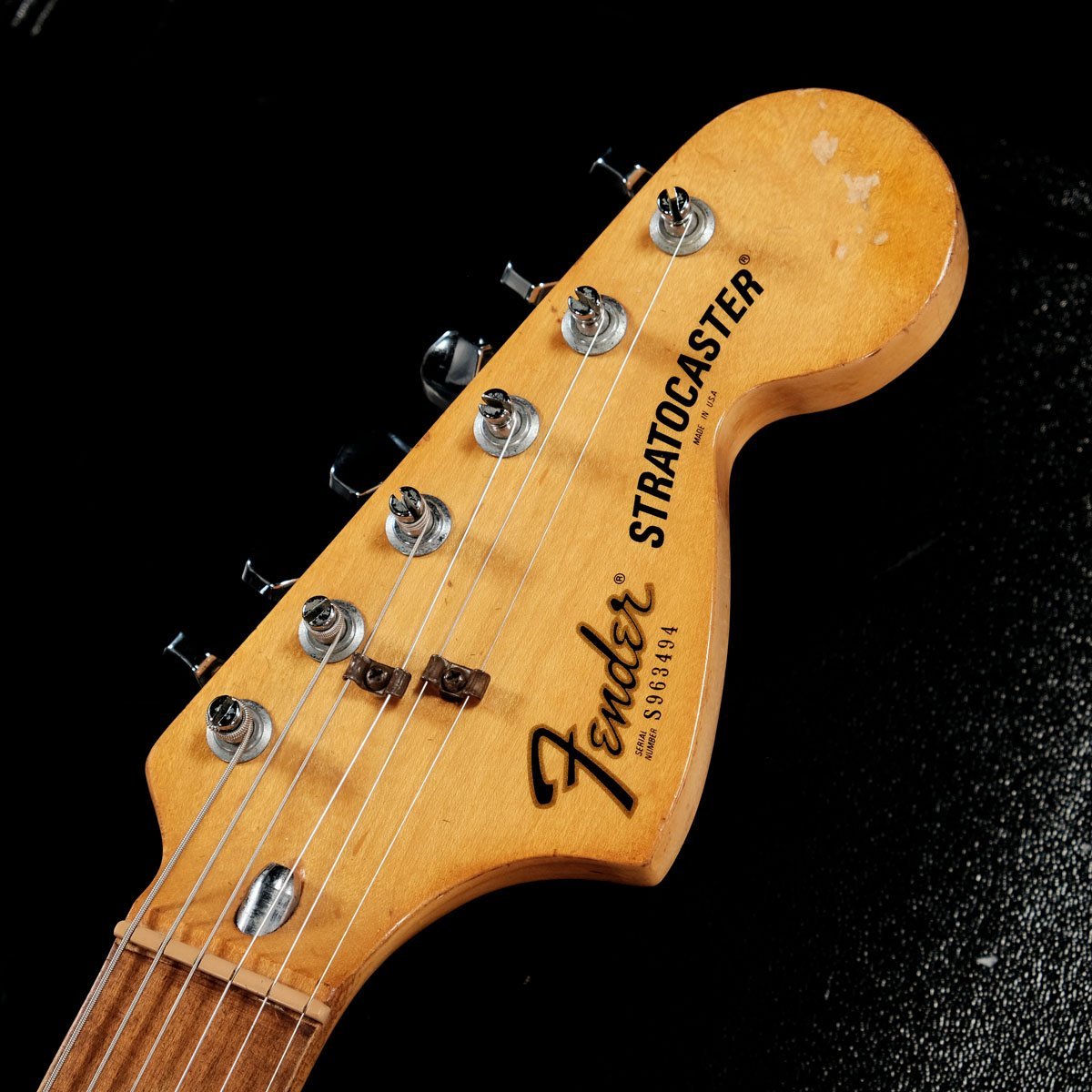 Fender 1980-81 Stratocaster International Color Cathay Ebony