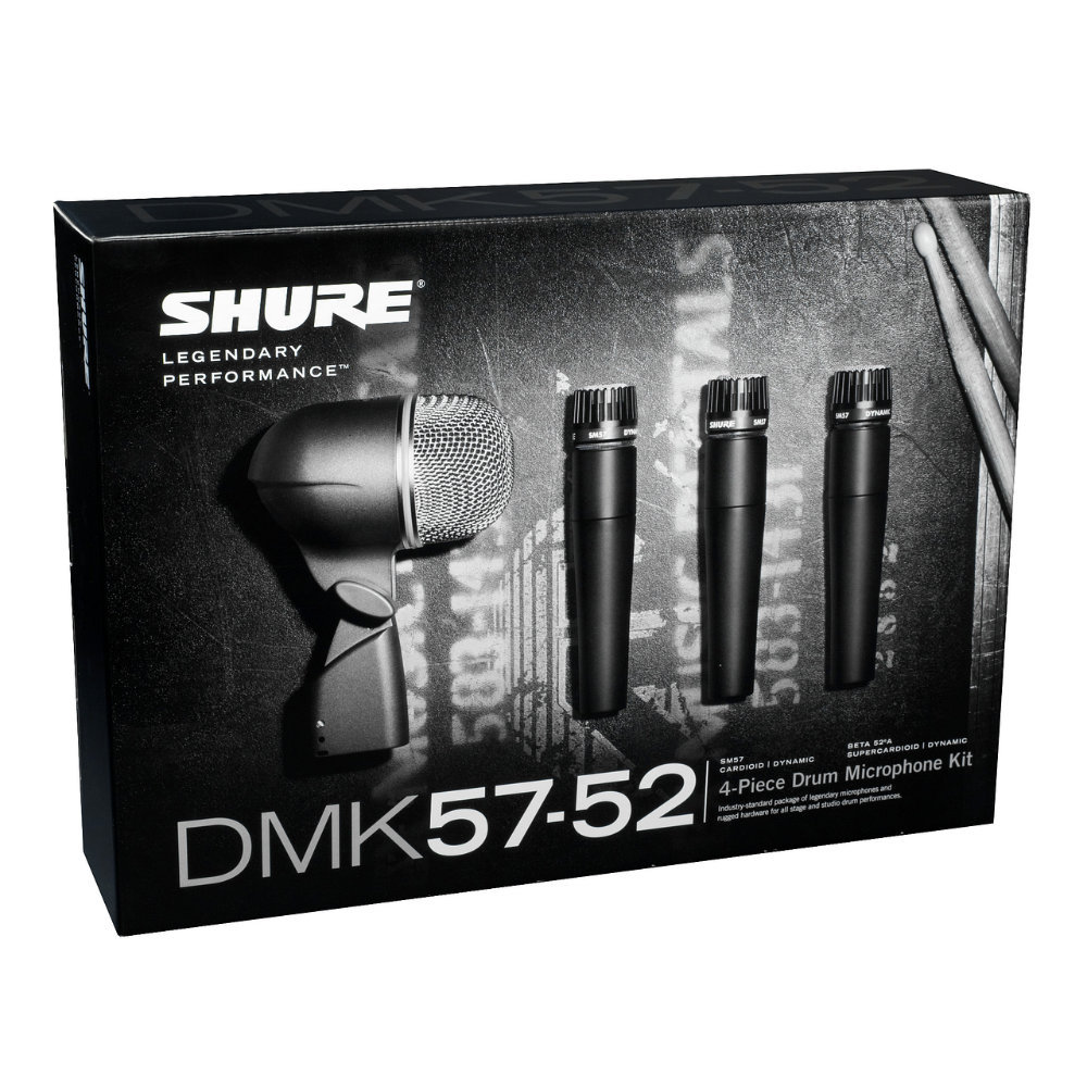 Shure DMK57-52J ドラム用マイクキット BETA52A ×1 / SM57 ×3 マイク