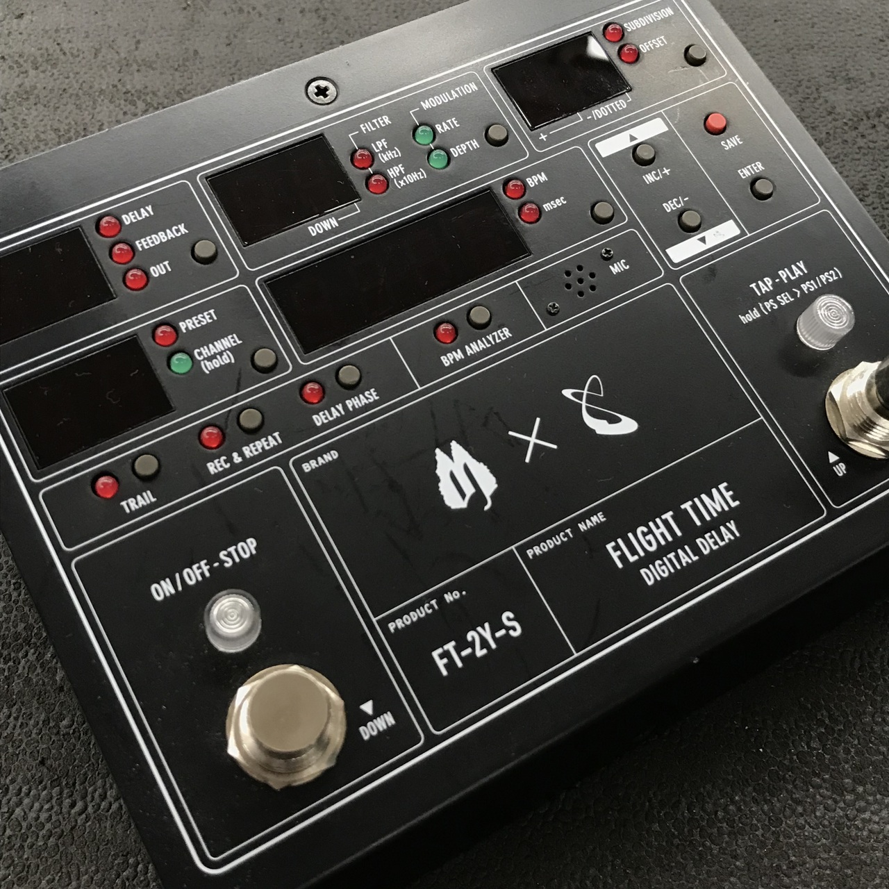 FREE THE TONE FT-2Y ディレイ FLIGHT TIME / FT-2Y｜Products 商品紹介｜Free The Tone