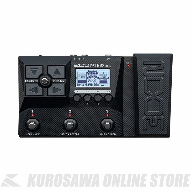 ZOOM G2X FOUR 【マルチエフェクター】（新品）【楽器検索デジマート】