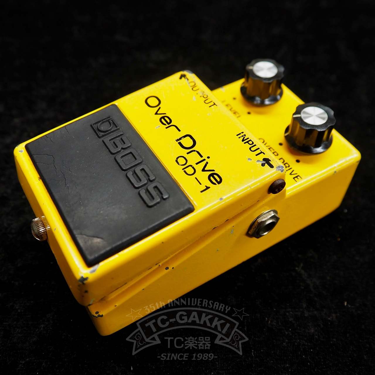 BOSS OD-1 Over Drive (Silver Screw/JAPAN/RC3403ADB