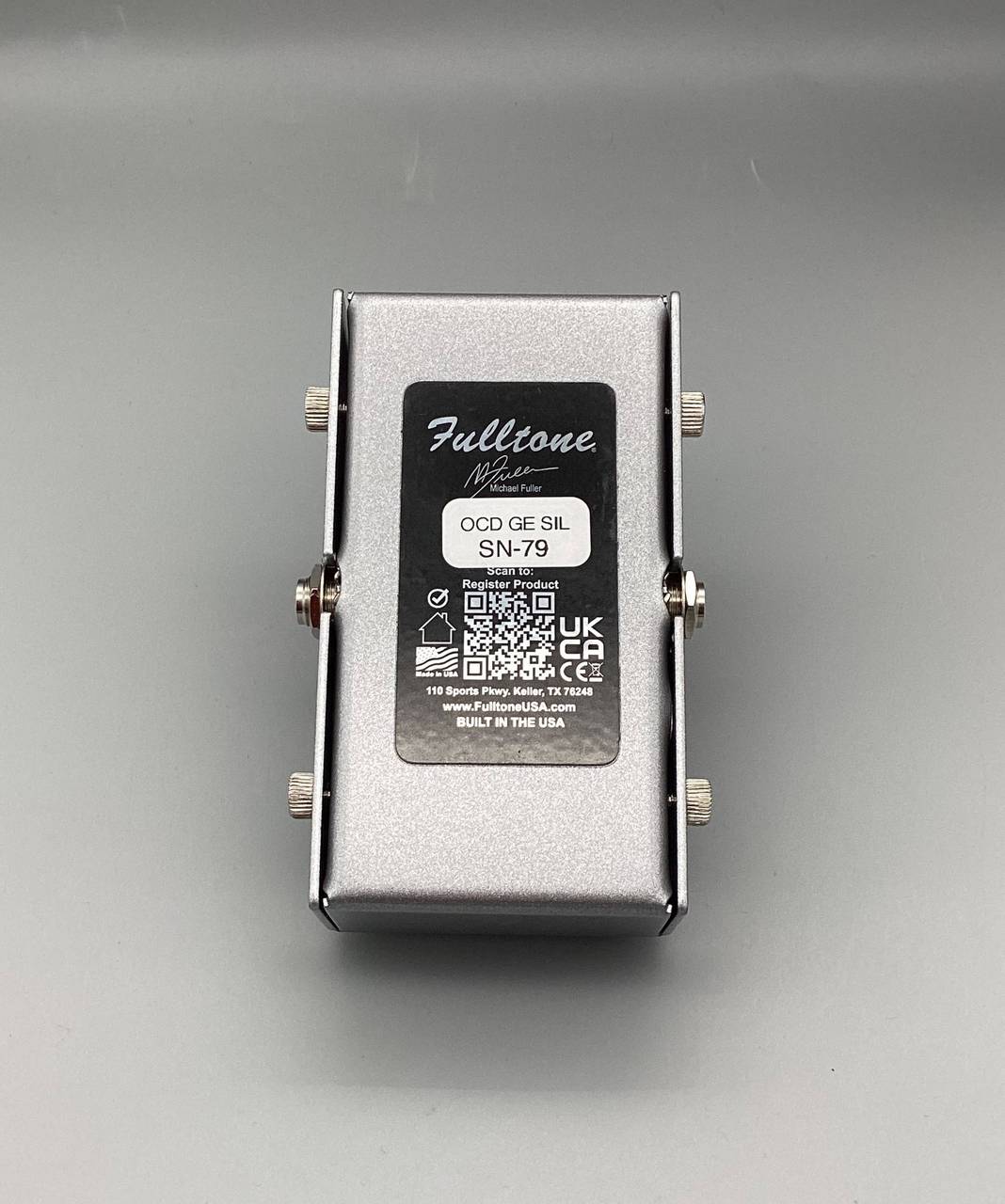 Fulltone Silver Limited Edition OCD GE 数量限定カラー オーバー