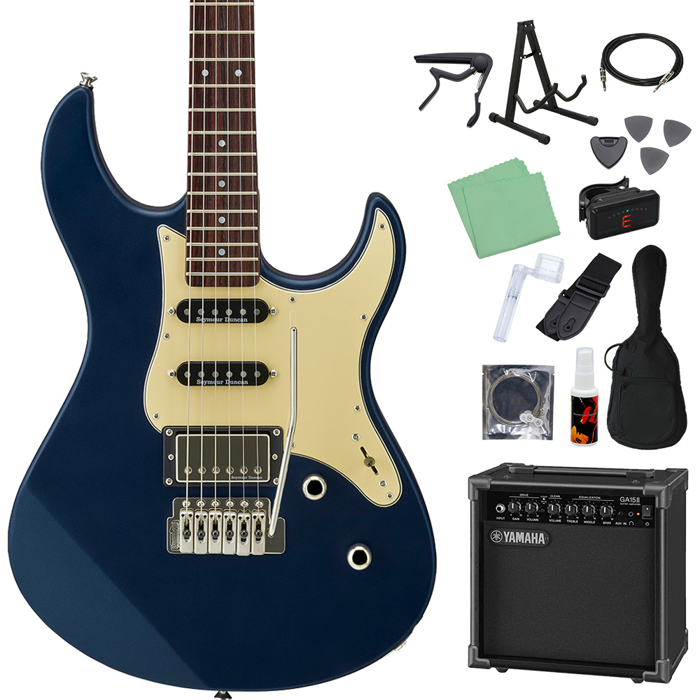 YAMAHA PACIFICA612VIIX エレキギター 初心者14点セット【ヤマハアンプ 