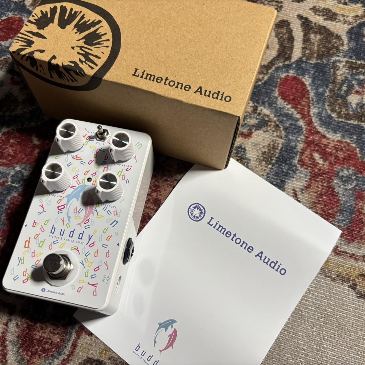 Limetone Audio buddy コンパクトエフェクター ディレイ【現物写真