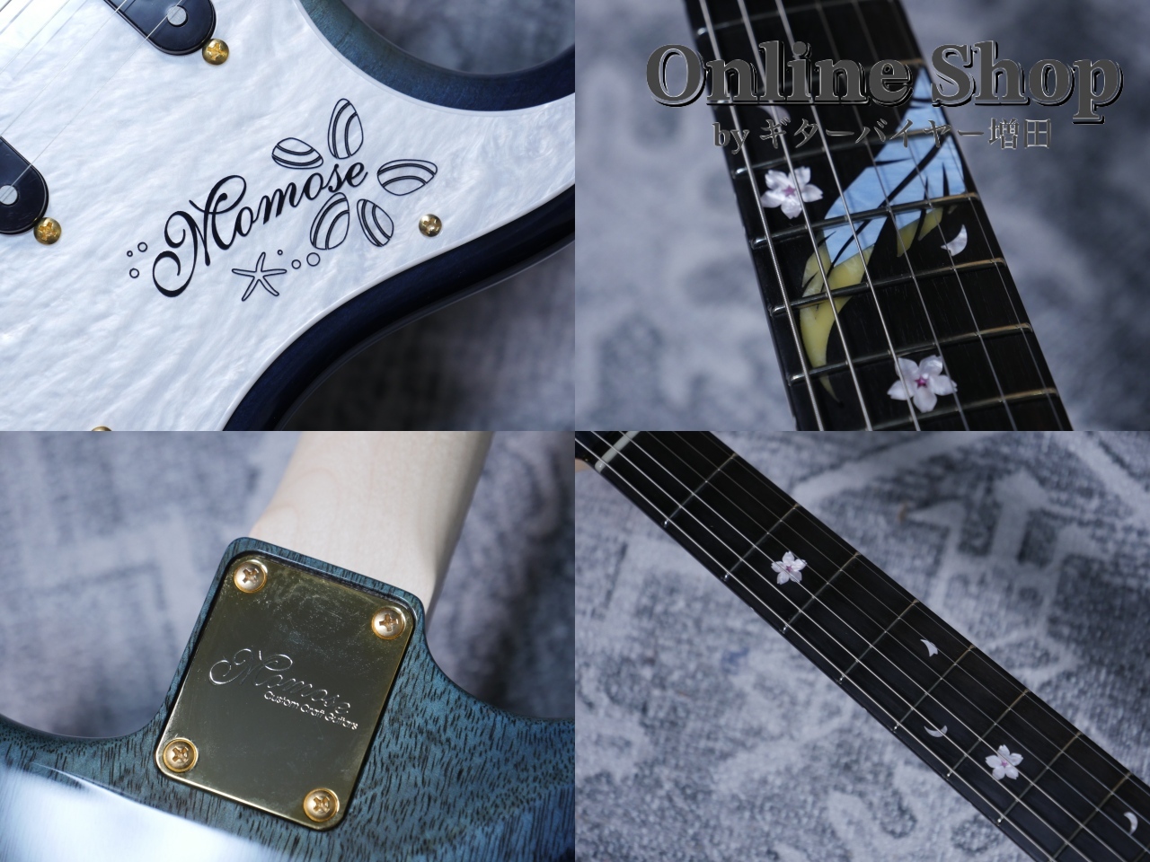 Gibson Custom Shop 2025 MC-HYUGAZAKURA SP'25/E Deep Blue