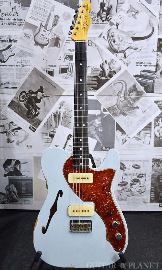 Fender Custom Shop MBS Double P90 Telecaster Thinline Relic -Sonic