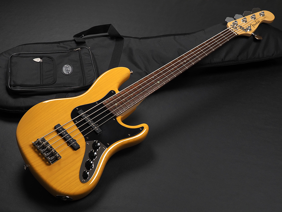 Fender American Deluxe Jazz Bass V 2008年製 ~Butterscotch Blonde