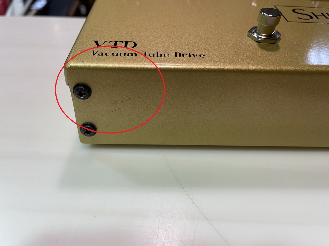 SHINOS VTD GOLD オーバードライブ 【展示品】【現物写真