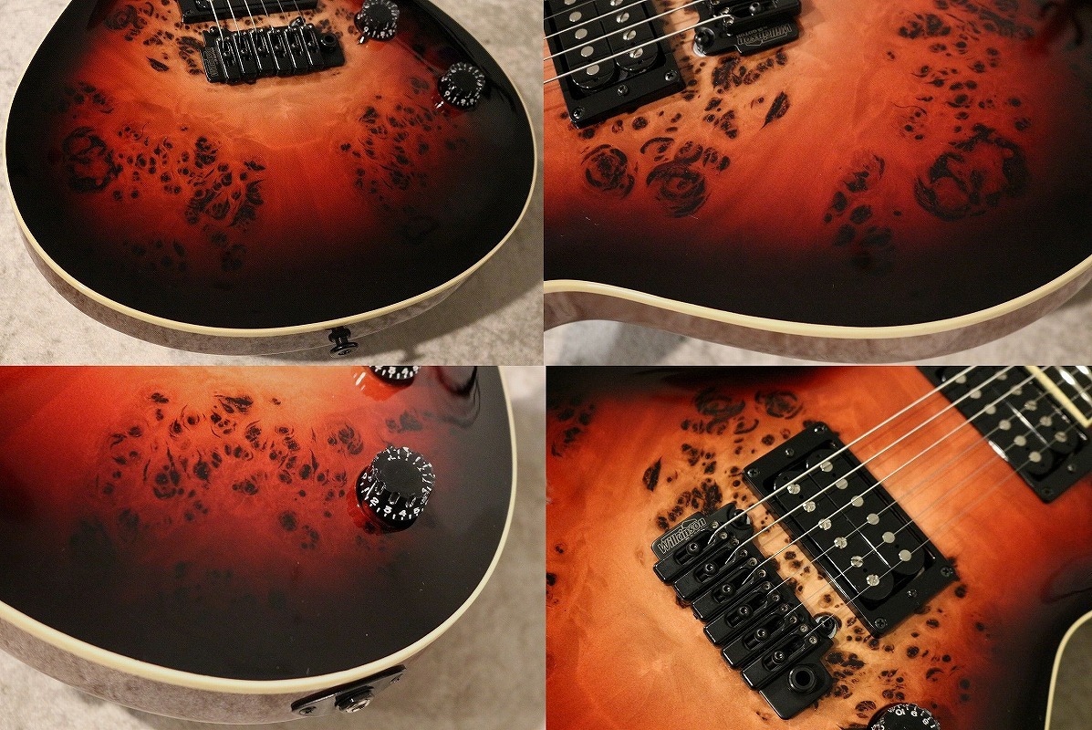 T's Guitars Arc-STD 22 Nether Red【3.43kg】【担当選定の極杢